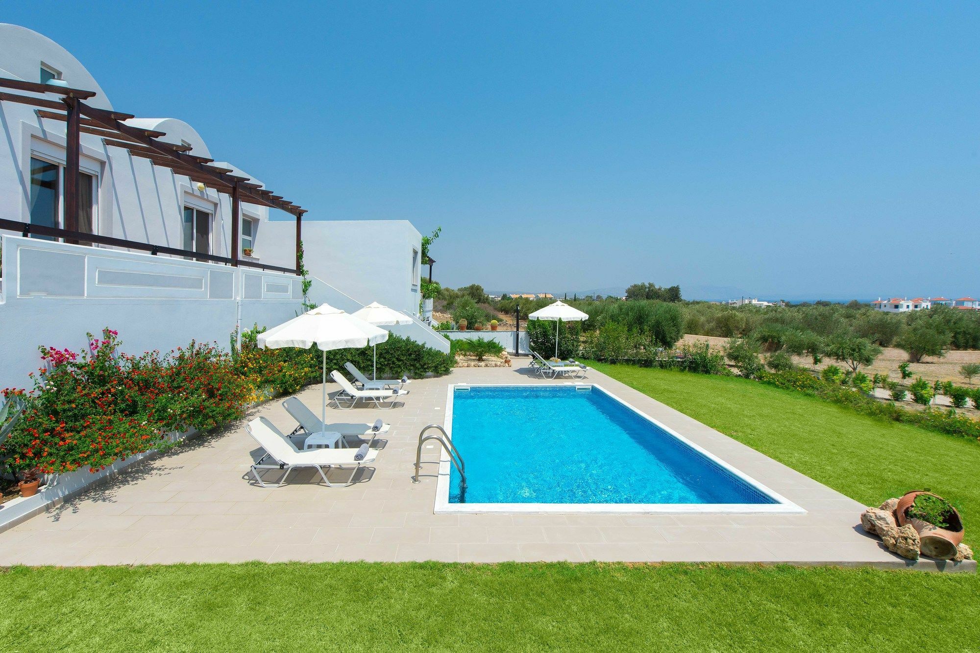 Orianna Sea View Villa Γεννάδι Εξωτερικό φωτογραφία