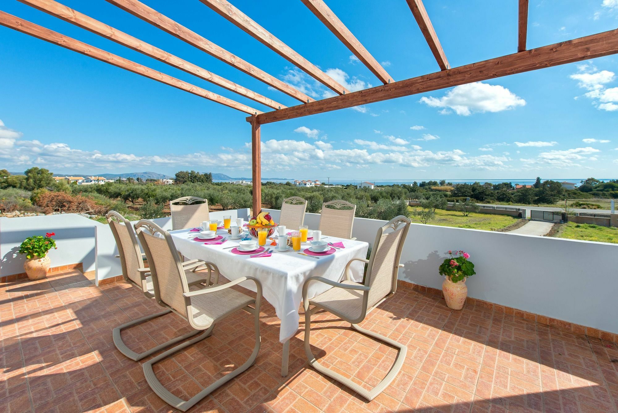 Orianna Sea View Villa Γεννάδι Εξωτερικό φωτογραφία
